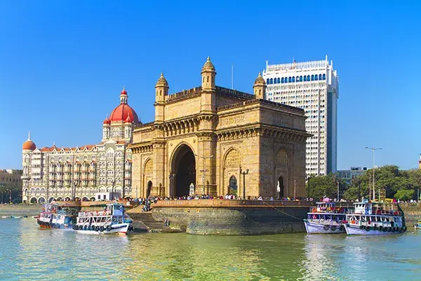 A view of Gateway of India in Mumbai